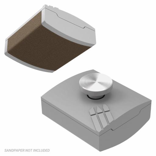 Soporte para papel de lija - Curvado [0]