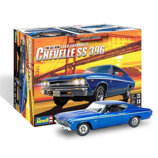  1/25 Chevrolet Chevelle SS 396 -1969