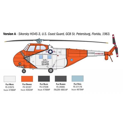 1/72 Helicóptero Sikorsky HO4S-3 / Has.7 / H-19 Chickasaw [4]