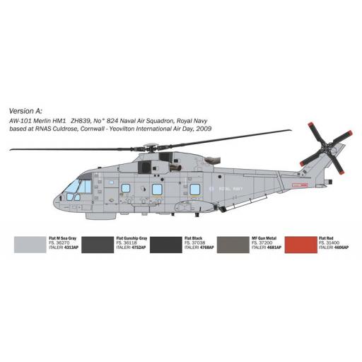 1/72 Helicóptero AW101 Merlin HM.1 [3]