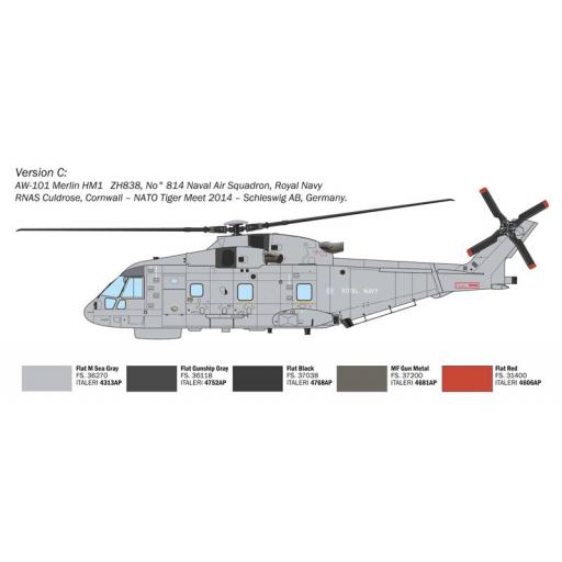 1/72 Helicóptero AW101 Merlin HM.1 [1]