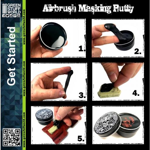 Masilla Elástica para enmascarar 60 gr [3]