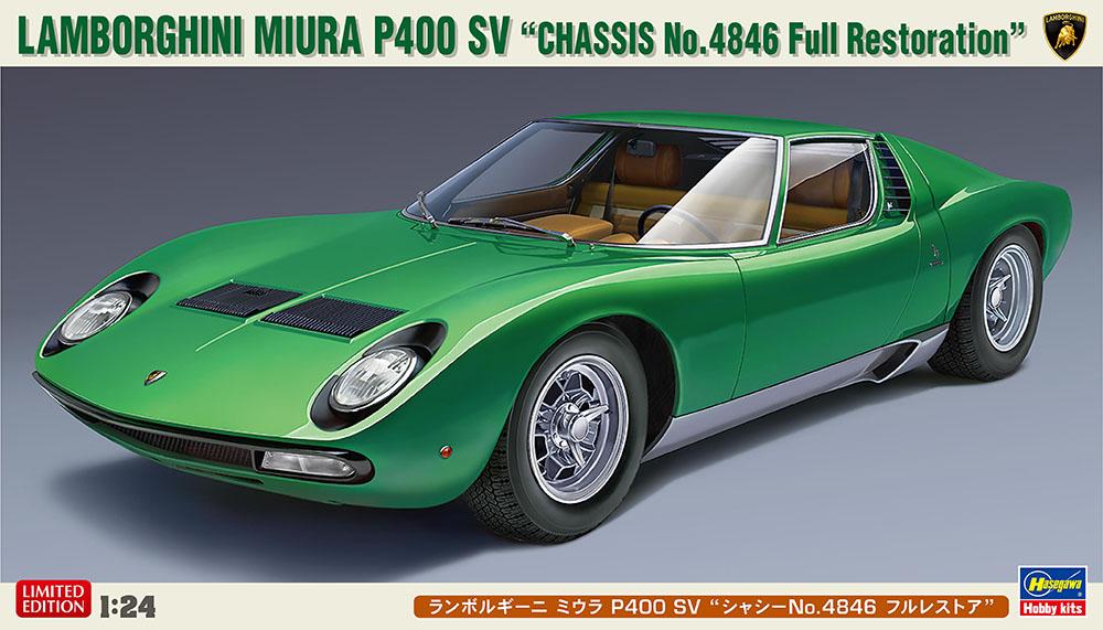 1/24 Lamborghini Miura P400 SV "Detail Up Version"