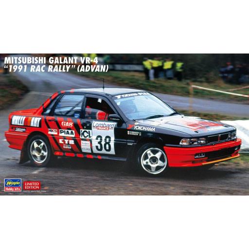  1/24 Mitsubishi Galant VR-4 Advan - 1991 RAC Rally - Edición Limitada