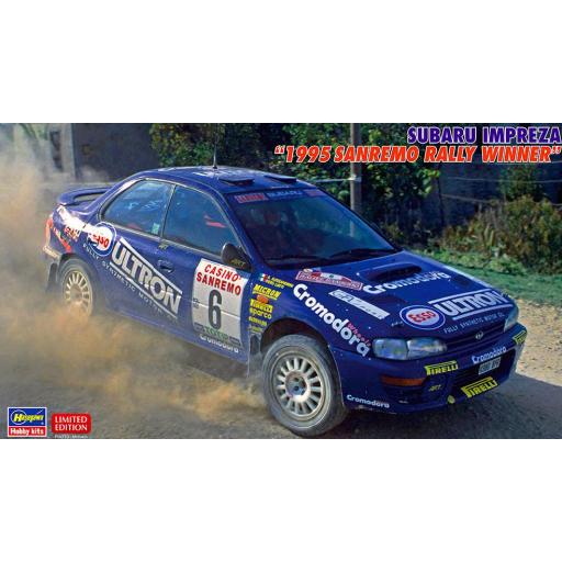  1/24 Subaru Impreza 1995 San Remo Rally Winner - Edición Limitada