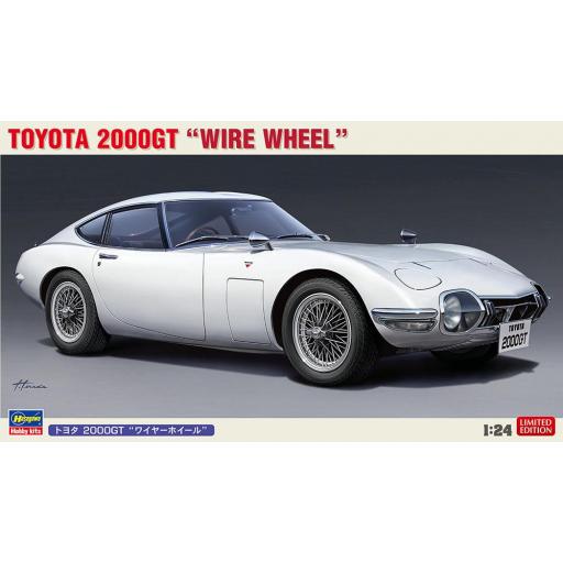 1/24 Toyota 2000 GT Llantas de radios [0]