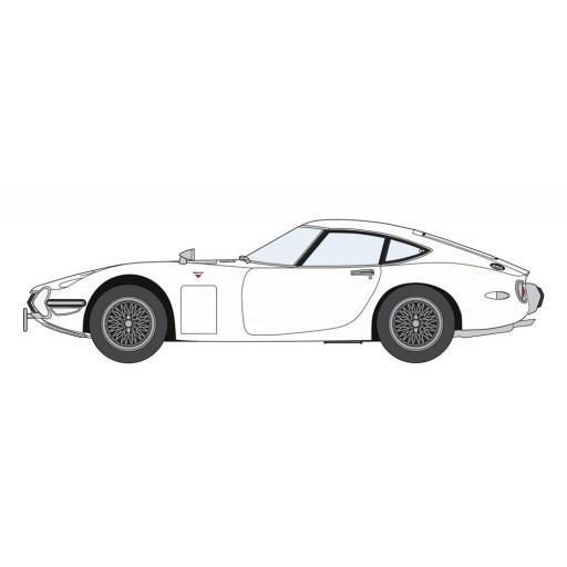 1/24 Toyota 2000 GT Llantas de radios [4]