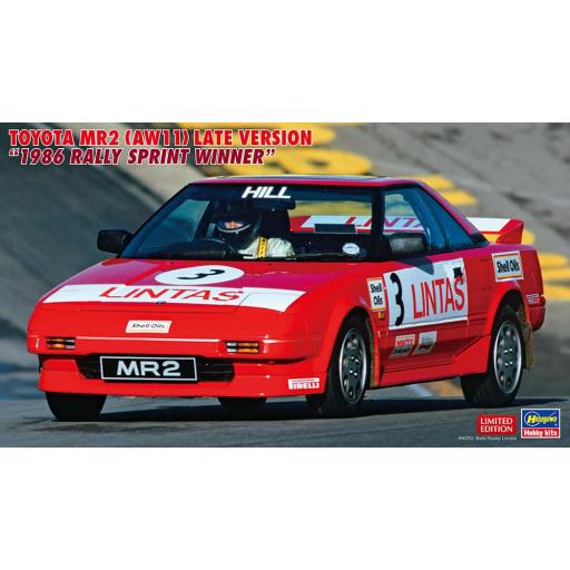  1/24 Toyota MR2 (AW11) Late - 1986 Rally Sprint Winner
