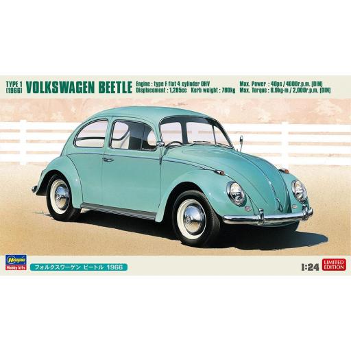  1/24 Volkswagen Beetle Type 1 1966 - Edición Limitada