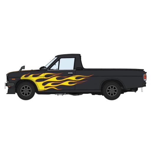 1/24 Camioneta Nissan Sunny (GB122) "Diseño de fuego" con alerón delantero [1]