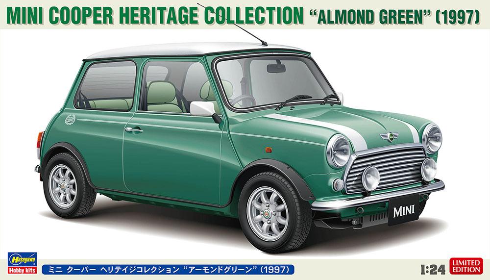 1/24 Mini Cooper Heritage Collection "Verde Almendra" (1997)