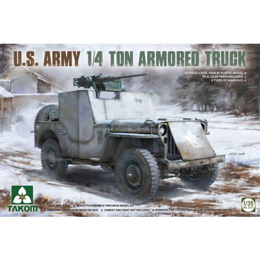 1/35 US Army 1/4 Ton Armored Truck  [0]