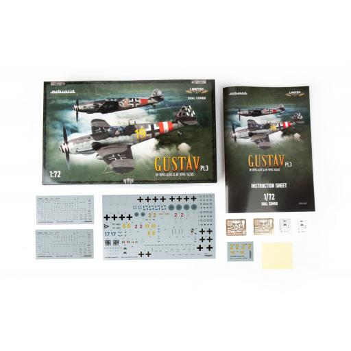 1/72 Gustav Pt.2 (Bf 109 G6/AS+ Bf 109 G14/AS) Dual Combo [1]