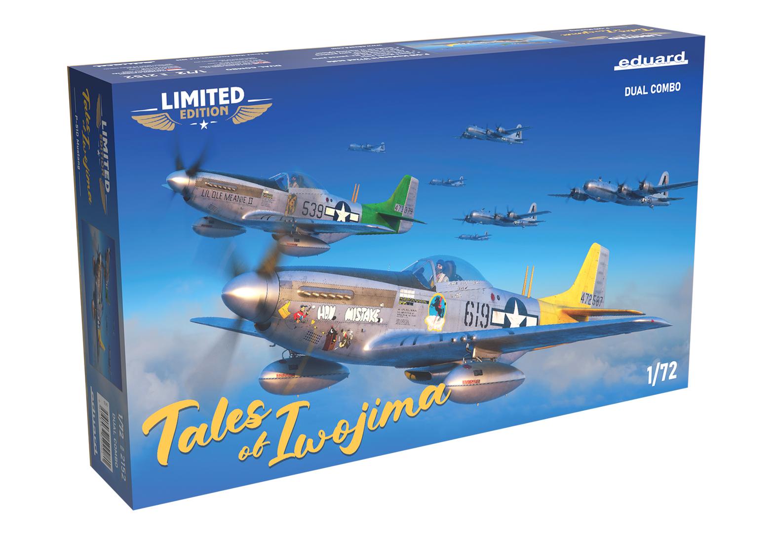 1/72 Tales of Iwojima (P-51D Mustang) Dual Combo