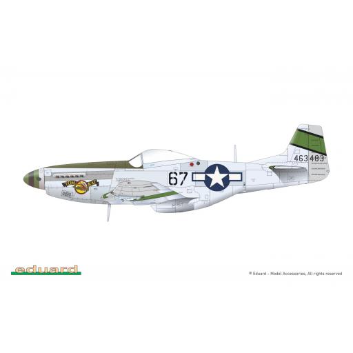 1/72 Tales of Iwojima  (P-51D Mustang) Dual Combo [5]