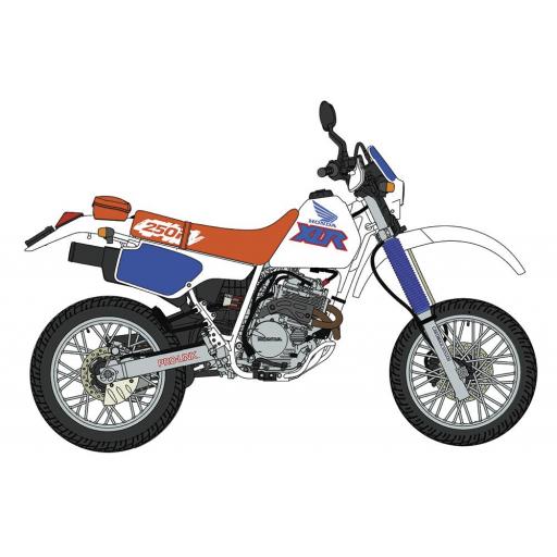 1/12 Honda XLR 250R 1991 "Motard Custom" [1]