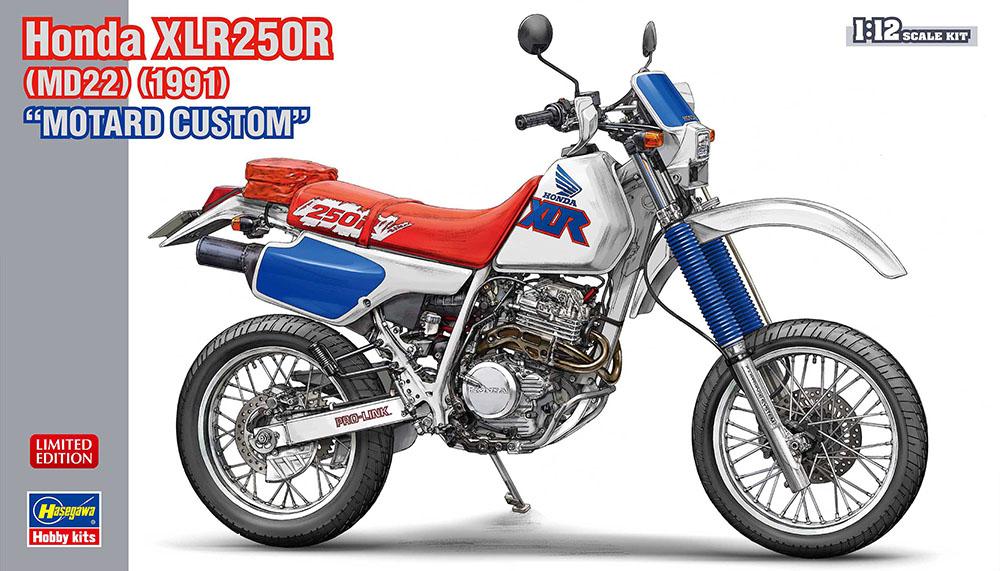 1/12 Honda XLR 250R 1991 "Motard Custom"