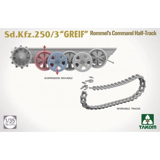 1/35 Sd.Kfz. 250/3 "Greif" Rommel´s Command Half Track [3]