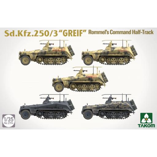 1/35 Sd.Kfz. 250/3 "Greif" Rommel´s Command Half Track [4]