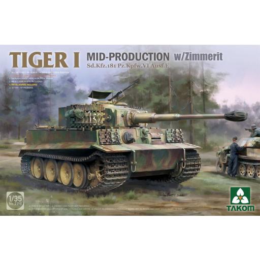 1/35 Tiger I Mid Production w/Zimmerit
