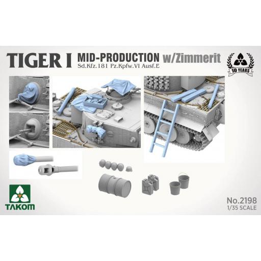 1/35 Tiger I Mid Production w/Zimmerit [2]