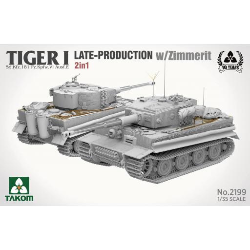 1/35 Tiger I Late Production w/Zimmerit 2 in1 [1]