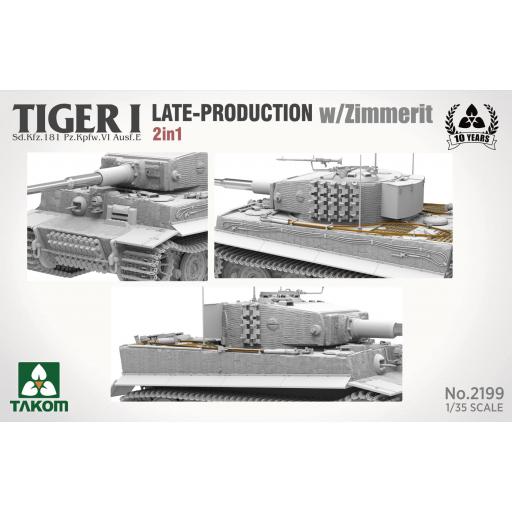1/35 Tiger I Late w/Zimmerit [3]
