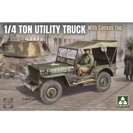 1/35 Jeep 1/4 ton. con techo lona [0]