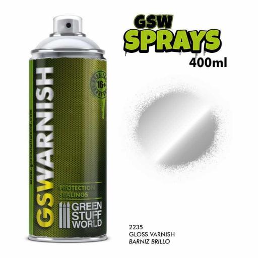 Barniz Brillo Spray 400 ml.