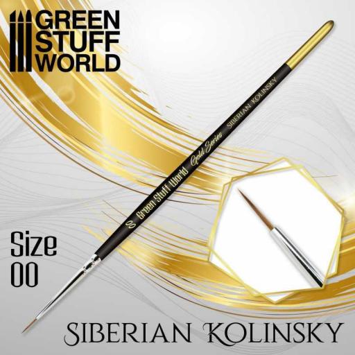 Pincel Kolinsky Gold Serie (núm. 00 a 2) [1]