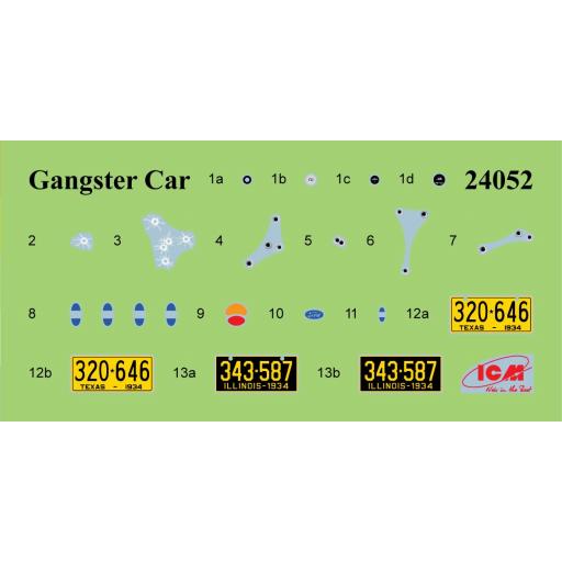 1/24 Ford A Gangster Car [3]