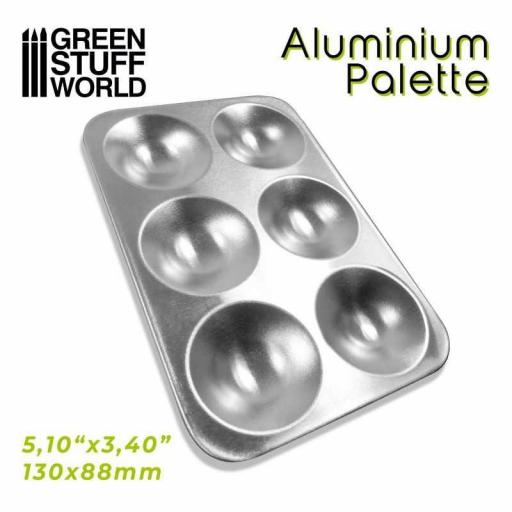 Paleta Aluminio 6 pocillos GSW [0]