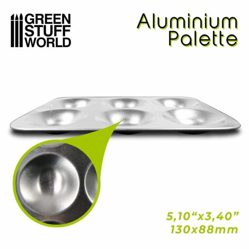 Paleta Aluminio 6 pocillos GSW [2]