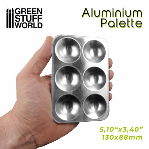 Paleta Aluminio 6 pocillos GSW [1]