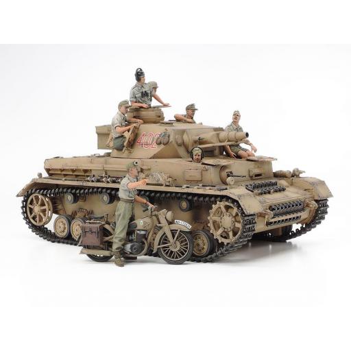 1/35 Panzer IV Ausf. F & Motorcycle - North Africa [1]