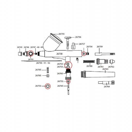Set de Juntas Tóricas D-102