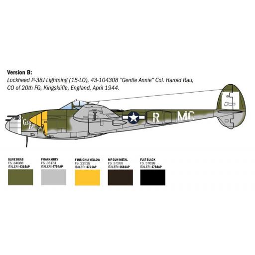 1/48 P-38 J Lightning   [2]