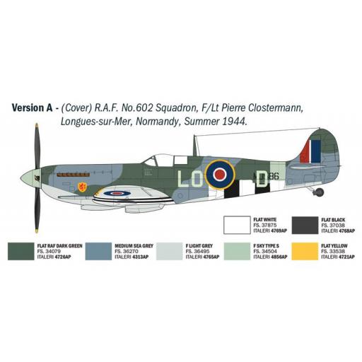 1/48 Spitfire Mk.IX . WWII Aces [5]
