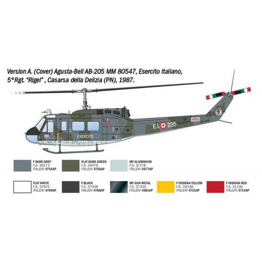 1/48 Helicóptero AB-205/UH-1D [6]