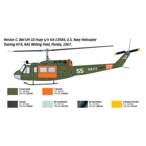 1/48 Helicóptero AB-205/UH-1D [4]