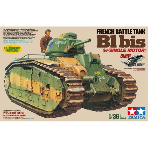 1/35 Tanque Francés B1 Bis (Motorizado)