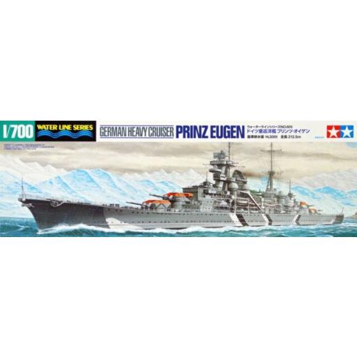 1/700 Prinz Eugen - German Heavy Cruiser