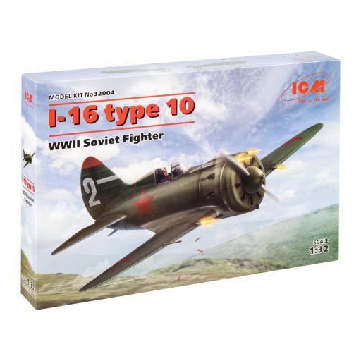 1/32 I-16 type 10, WWII Soviet Fighter