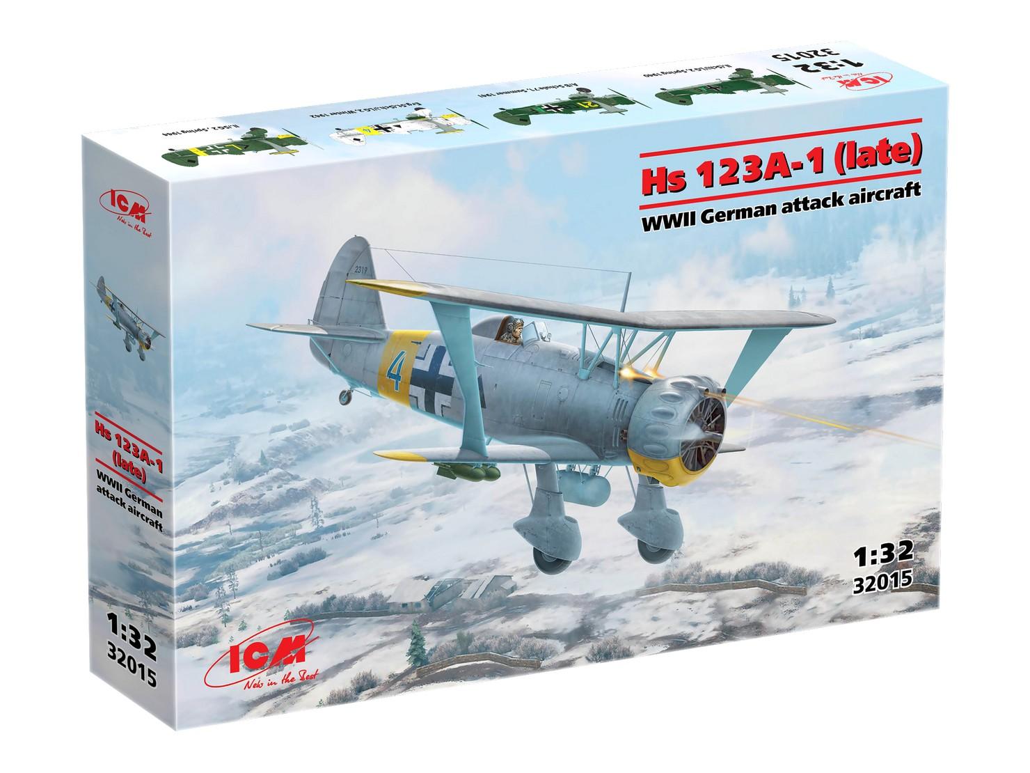 1/32 Heinschel Hs 123A-1 late