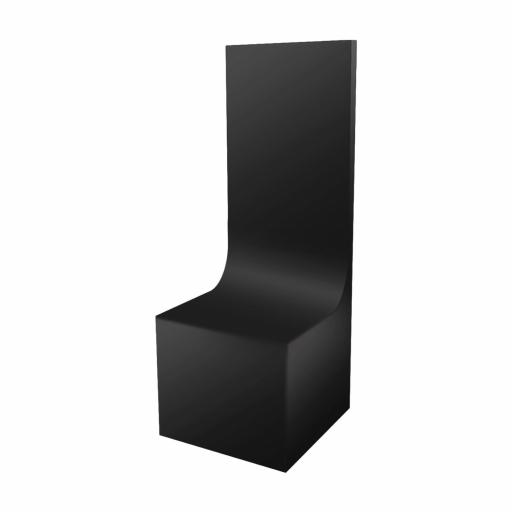 Pedestal con trasera curva 6x6x6 + 12 [0]