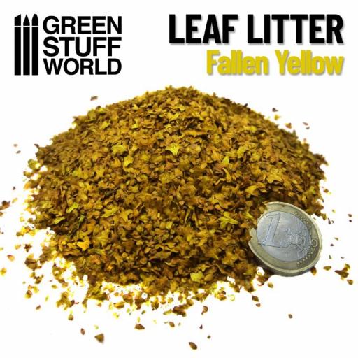 Hojas Modelismo Amarillas - Fallen Yellow Leaf Litter [0]