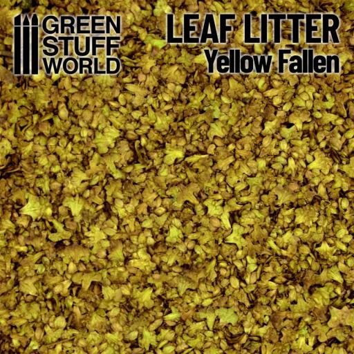 Hojas Modelismo Amarillas - Fallen Yellow Leaf Litter [2]