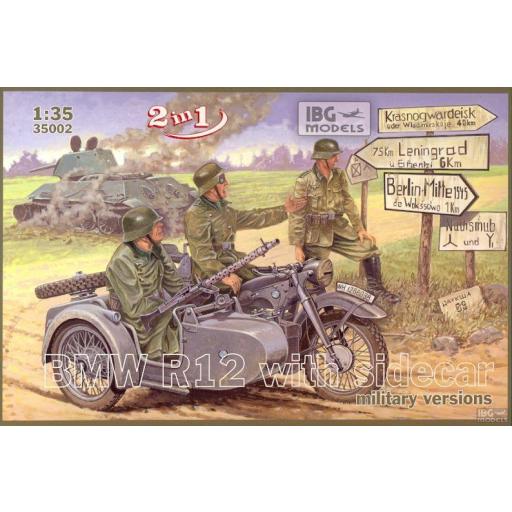 1/35 BMW R12 c/ sidecar (2 en 1)