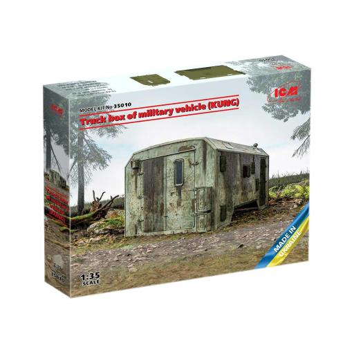 1/35 Truck Box of military vehicle (KUNG)