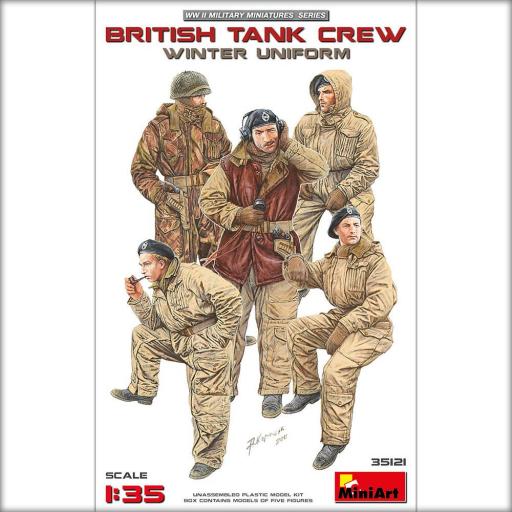 1/35 British Tank Crew - Winter Uniform WWII